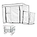 Creative Outdoor Distributor 999592 Push Pull Folding Wagon Rain Cover, Clear