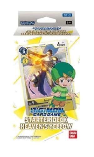 Digimon TCG ST-3 Starter Deck Heaven's Yellow deck de démarrage de 54 cartes de jeu