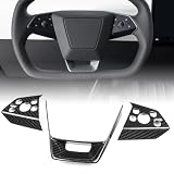 Steering Wheel Cover Trim for Tesla Cybertruck Cyberbeast 2024 2025 2026