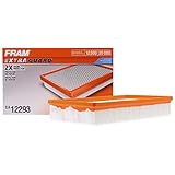 FRAM Extra Guard CA12293 Replacement Engine Air Filter for Select Volkswagen Models, Provides Up to