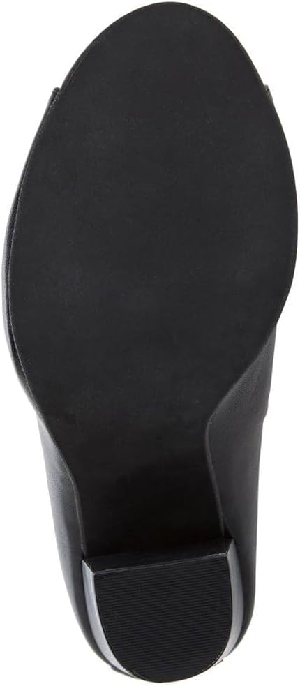 FSJ Women Stylish Peep Toe Slouch Ankle Boots Chunky Stacked Heels Party Prom Nightclub Evening Dress Shoes Size 4-15 US - Image 6