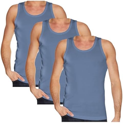Gaffer Men's Classic Cotton Summer Vest Cover