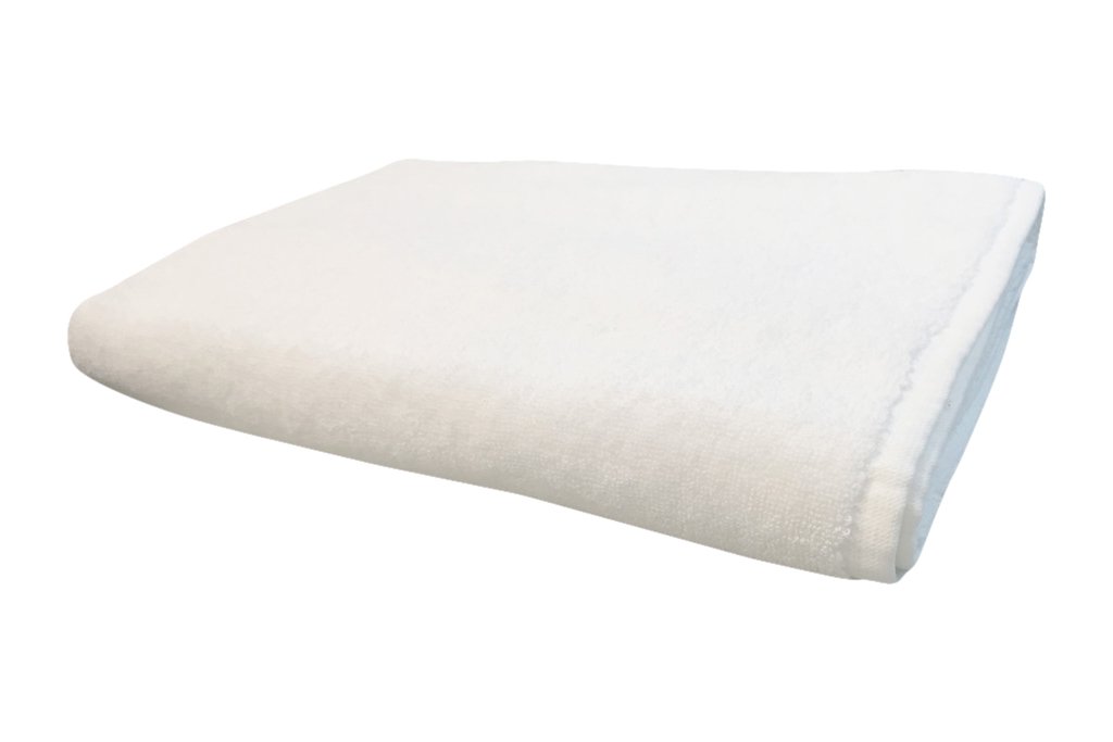 Welspun Hospitality Cotton Premium Bath Towel 500 GSM (White