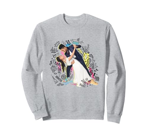 Sweat Disney Sneakerella El et Kira pour exprimer votre passion de la danse avec audace