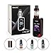 Produktbild Smok X-Priv Kit inkl. TFV12 Prince (8ml) 6000 mAh + 3 x 10 ml Dr. Fog Liquid by Premium Labs (nikotinfrei) E-Zigaretten-Set E-Zigarette (schwarz)