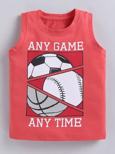 Image of Amazon Brand - Jam & Honey Boys Cotton Graphic Printed Half Sleeves T-Shirt | Regular Fit | Soft & Breathable (Available in Pack of 3 & Pack of 5) (2 to 8 Years)