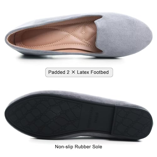 Image of SAILING LU Women Round Toe Comfortable Ballet Flats | Shoes for Women, Dressy, Slip-ons, Loafers
