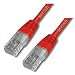 Produktbild M-CAB CAT6 UTP, PIMF, AWG 26, 1.00 m 1 m rot Netzwerk-Kabel  Kabel Netzwerk-(PIMF, AWG 26, 1.00 m, 1 m, Rot)