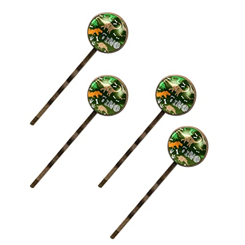 Épingles à cheveux dinosaures idée cadeau originale pour femme lot de 4