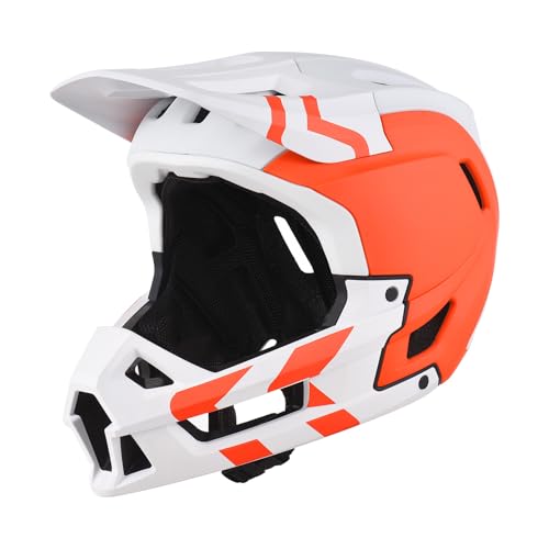 Casco de bicicleta con mentonera desmontable Lixada protección de cara completa