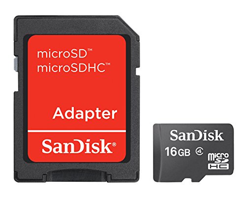 SanDisk Mobile Class4 MicroSDHC Flash Memory Card- SDSDQM-B35A with Adapter 16GB