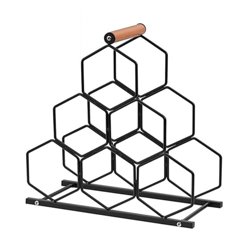 Étagère à vin de table compacte pour organiser vos bouteilles sans encombrement