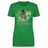 500 LEVEL Lawrence Butler Oakland Ballpark Women's T-Shirt (Kelly Green, XL)