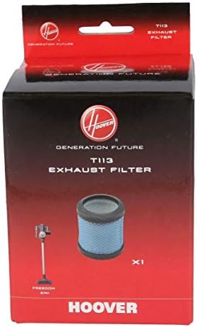 Hoover T113, Exhaust Filter for Vacuum Cleaner, Exhaust Filter, Extra Filtering, Genuine, Compatibile con aspirapolvere a traino Hoover Freedom 2in1, Freedom Handy