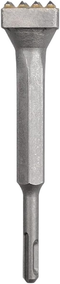 SDS Plus Alloy Chisel Bit,Multifunctional Breaker Head Surface Roughening Percussion Hammer Chisel Tool for Wall Concrete Stone(SDS Plus)