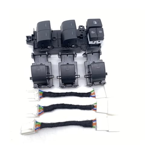 Interrupteur lève-vitre commande fenêtre électrique éclairé pour RAV4 CHR