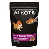 AL-KO-TE, 3-Jahreszeitenfutter für kleine Kois, Frühjahr bis Herbst, Schwimmende Pellets, 2mm, Gold-& Teich-Fischfutter