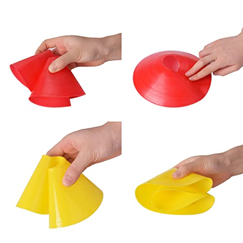 YSBER Agility Ladder Football Training Equipment Set 6M-12-Heavy Plastic Ladder,10 Disc Cones and 4 Nail, Used for Football, Tennis and Boxing Training - Image 7