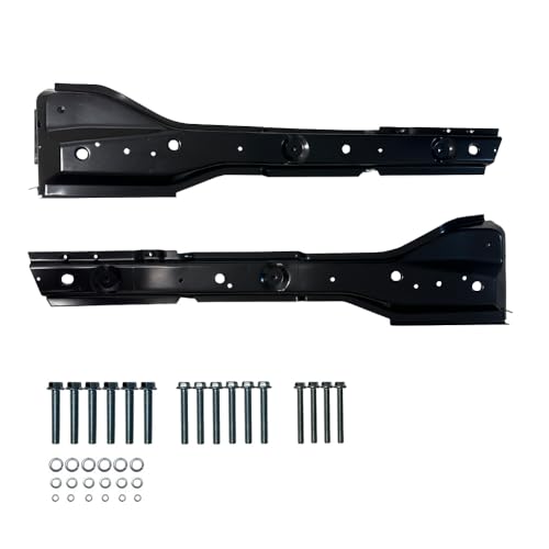 WRLWY Torque Box Floor Supports - Complete Rust Repair Kit for 1997-2006 Jeep Wrangler TJ & LJ - Full Body Mount Replacement