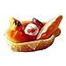 H87yC4ra Mini Jam zestaw koszyków na pieczywo dla lalek, miniaturowe akcesoria do jedzenia, zabawki, zabawka dla dzieci, urlop, urodziny, Boże Narodzenie, domek dla lalek, pudełko