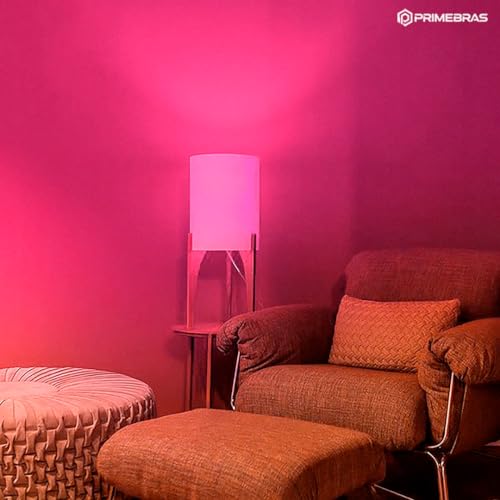 Lampada Inteligente Rgb Wifi Primebras Google Alexa Colorida
