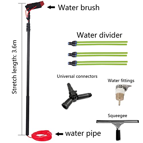 Panneau solaire de véranda lavable par équipement alimenté par eau