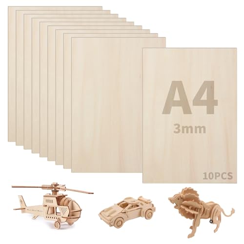 Bucomtu FC-027 Sperrholzplatten 10 Stück 3mm