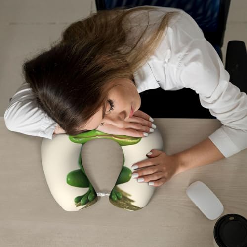 Almohada de espuma viscoelástica para cuello tamaño único miniatura 6