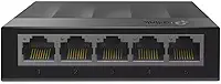 Switch Gigabit de Mesa TP-Link LS1005G com 5 portas para cabear SmartTVs, Videogames, Desktopts, Notebooks Porta RJ45
