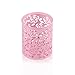 Hollow Rose Flower Pattern Cylinder Pen Pencil Pot Holder Container Organizer(Multi-Color to Choose From)