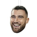Travis Kelce Celebrity Football Lovers Gift Hanging Air Freshener Car Decor Vanilla Scented