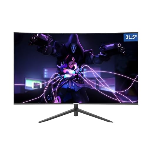 MONITOR ENTERPRISE 31.5 POLEGADAS LED WIDESCREEN 75HZ CURVO EP32CR15 FHD FRAMLESS PRETO