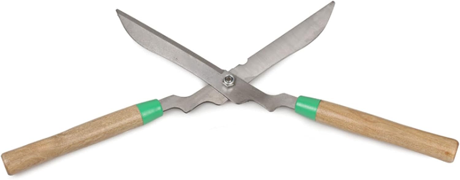 Garden Hedge Shears Gardening Tools and Loppers Heavy Duty Branch Cutting Bush Trimming Tool for Borders Boxwood Bushes
