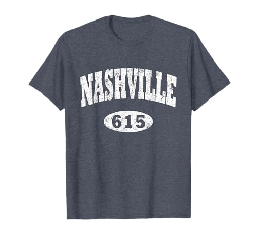 Vintage Nashville Shirt. Area Code 615 T-Shirt Tee T-Shirt