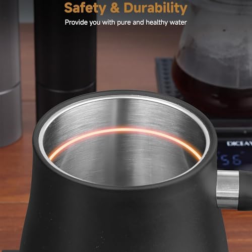 Tetera eléctrica inteligente cuello de ganso 1L 1000W miniatura 5