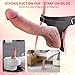 8.6 Inch Long Feels Real Skin Dildo,Soft Dual-Layer Liquid Silicone Perfect Touch Lifelike Penis, Adult Anal Dildo with Strong Suction Cup,Vaginal Anal Play Stimulator for Women Men,Beginner Sex Toy