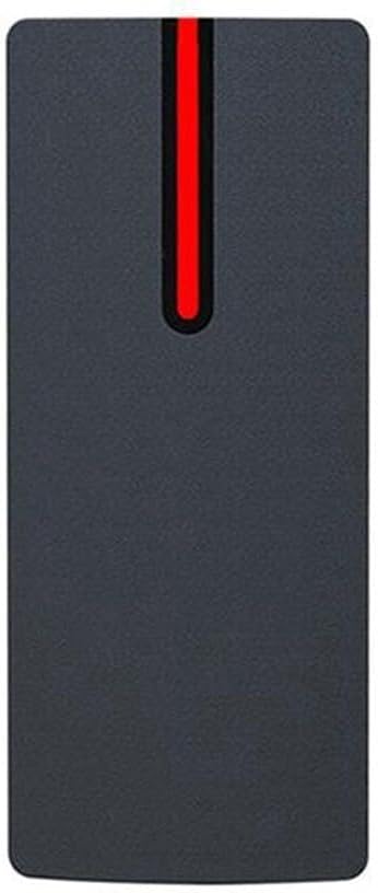 IP68 Waterproof For RFID Reader 125kHz/13.56MHz Dual Frequency For Wiegand 26/34 Output Control Card Reader for Door Entry System Black Plastic Case 11x4.8cm(ID)