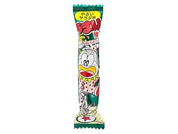 さあやさい様9点 Amazon.co.jp: やおきん うまい棒 やさいサラダ味 6g （14個