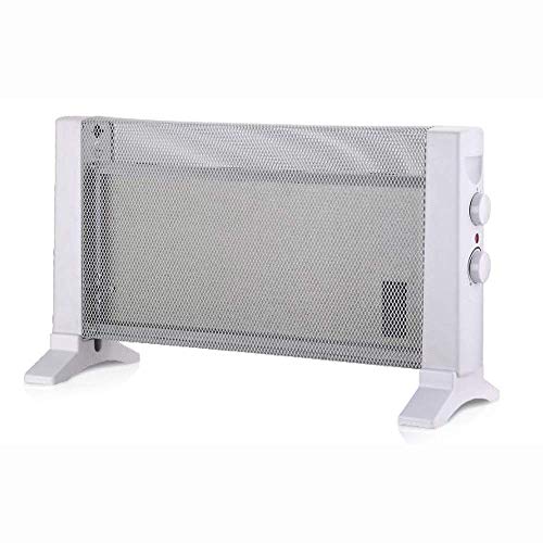 Haeger MH-060.003A Mica Heater radiator met 600 W vermogen, 2 snelheden, thermostaat, met warmte-instellingen van 300 W of 600 W, oververhittingsbeveiliging