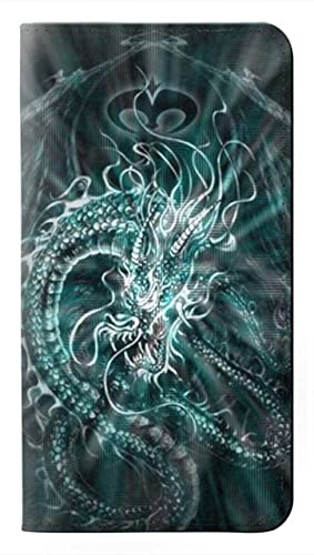 Étui cuir Samsung Galaxy A25 5G anti-rayure housse flip dragon chinois robuste