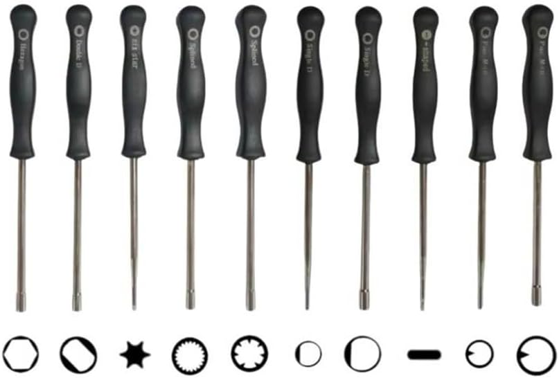 Carburetor Adjustment Tools 10pcs Compatible with Chainsaw Tune-up Set Car Repair Motorcycle part