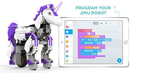 Ubtech Mythical Series: Unicornbot Kit-App-Enabled Building & Coding Stem Learning Kit , Purple #TOP2
