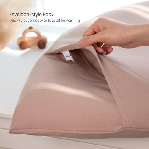 Image of Baby Lounger Cover: Skin-Friendly & Breathable Slipcover | for Lounging & Playtime - Snug Fit & Zipper-Free for Safty Daily Homeuse - Must Have for New Parents
