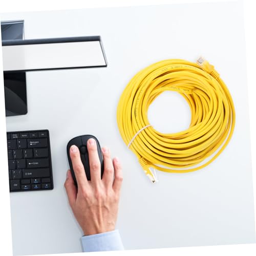 Cable Ethernet MERRYHAPY 20m Cat 5e Patch Cord miniatura 5