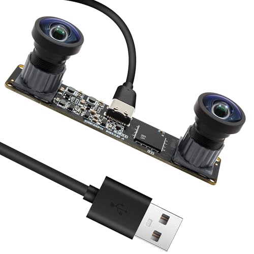 Caméra stéréo 120 fps pour synchronisation casque 3D VR et capture de mouvements fluides