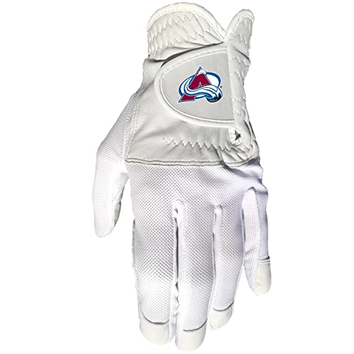 Team Golf NHL COLORADO AVALANCHE Cool Mesh With Cabretta Leather - One Size - Mens Left Team Golf NHL Cool Mesh With Cabretta Leather - One Size - Mens Left