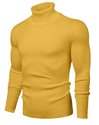 Image of NORTHWIND Men's High Turtle Neck Cotton T-Shirt