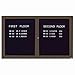 Aarco Products ADC3660BA Enclosed Directory Cabinet - Bronze Anodized