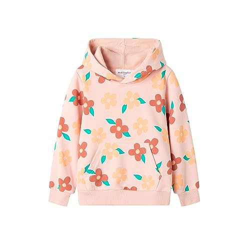 Image of Mud Kingdom Little Girls Boys Hooded Sweatshirt Jersey Cotton Pullover Fashion Spring Fall