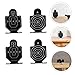 LIOOBO 2 Boxes Aluminum Alloy Indoor Shooting Targets with Training Targets for Entertainment and Practice for Personal and Professional Use
